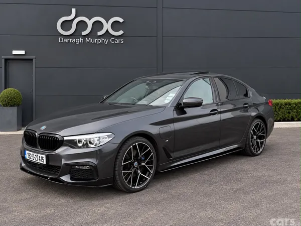 BMW 5-Series Saloon, Petrol Hybrid, 2019, Grey