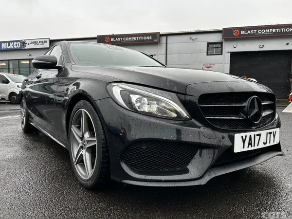Mercedes-Benz C-Class Saloon, Diesel, 2017, Black