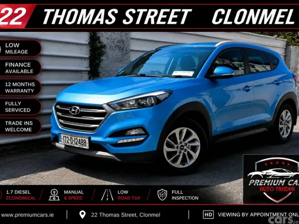 Hyundai Tucson SUV, Diesel, 2017, Blue
