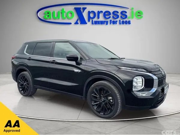 Mitsubishi Outlander SUV, Petrol Plug-in Hybrid, 2023, Black