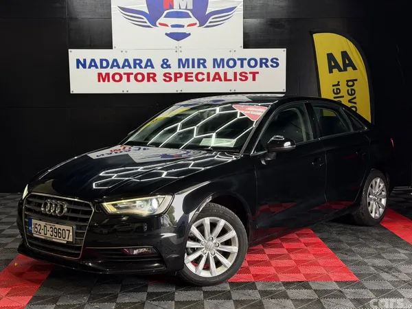 Audi A3 Saloon, Petrol, 2015, Black