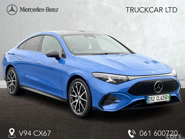 Mercedes-Benz CLA Saloon, Electric, 2025, Blue