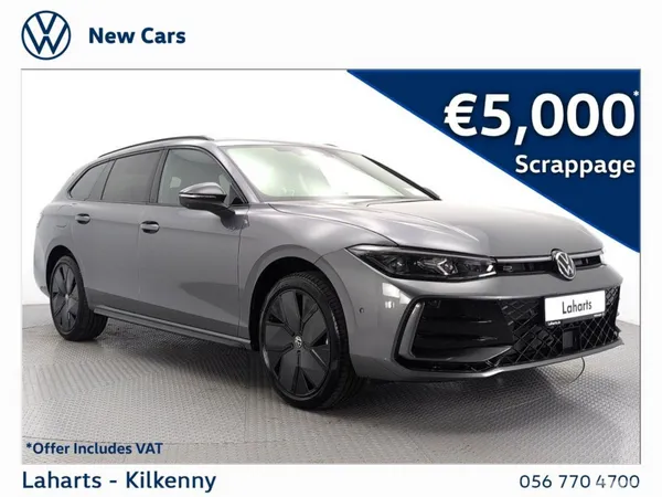Volkswagen Passat Estate, Petrol Plug-in Hybrid, 2026, Grey