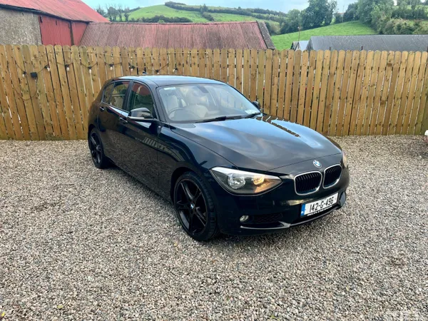 BMW 1-Series Hatchback, Diesel, 2014, Black