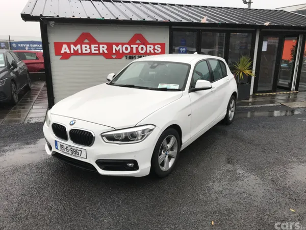 BMW 1-Series Hatchback, Petrol, 2018, White