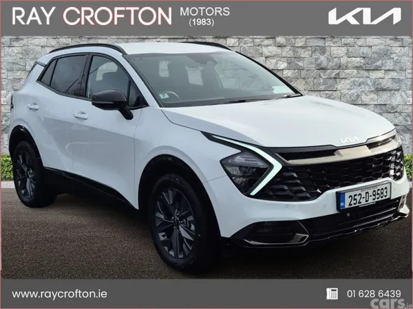 Kia Sportage SUV, Petrol Hybrid, 2025, White