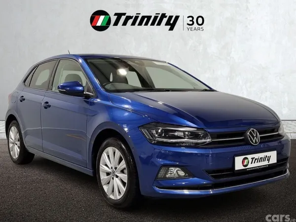 Volkswagen Polo Hatchback, Petrol, 2021, Blue