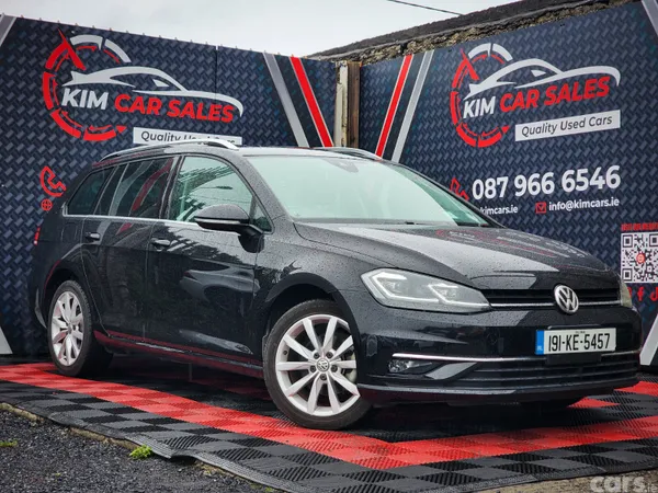 Volkswagen Golf Estate, Petrol, 2019, Black