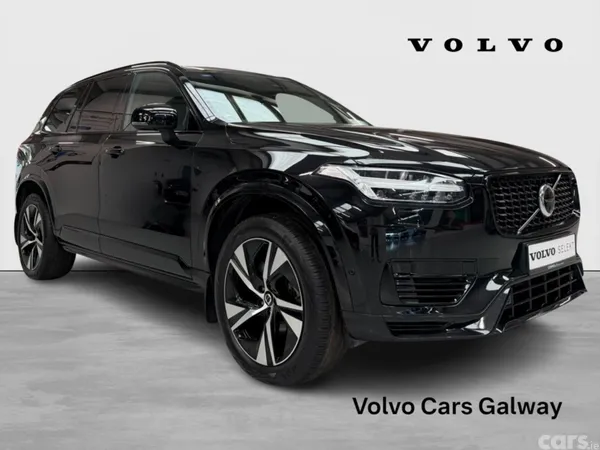 Volvo XC90 SUV, Petrol Plug-in Hybrid, 2024, Black