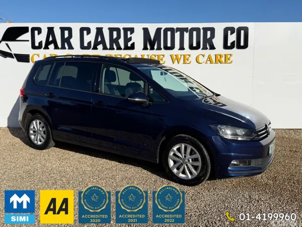 Volkswagen Touran MPV, Diesel, 2018, Blue