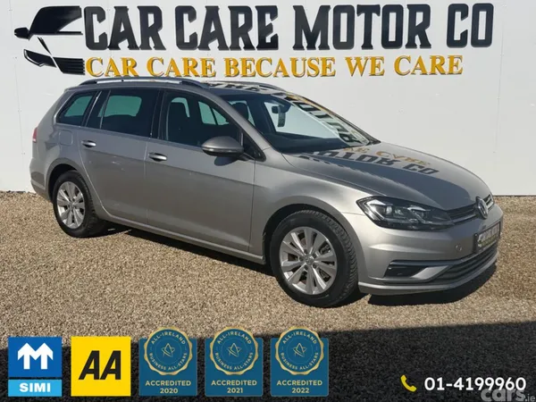 Volkswagen Golf Estate, Petrol, 2018, Silver