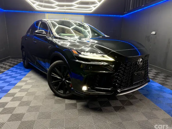 Lexus RX SUV, Petrol Hybrid, 2024, Black