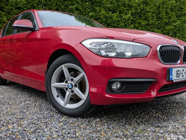 BMW 1-Series Hatchback, Diesel, 2016, Red