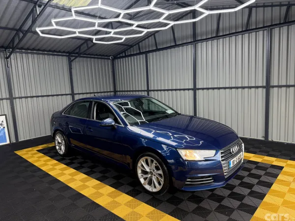 Audi A4 Saloon, Diesel, 2018, Blue
