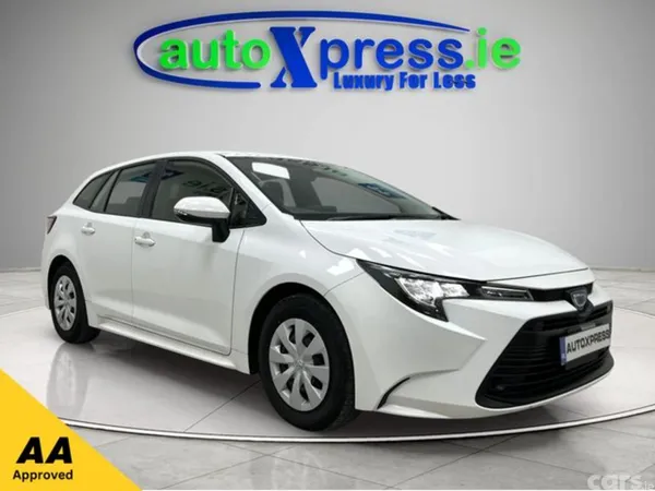 Toyota Corolla Estate, Petrol Hybrid, 2023, White