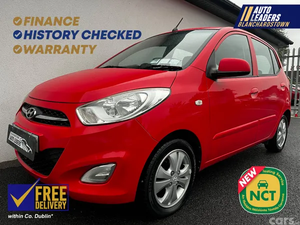 Hyundai i10 Hatchback, Petrol, 2013, Red