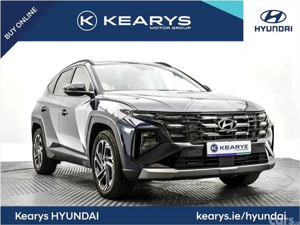 Hyundai Tucson SUV, Petrol Hybrid, 2024, Blue