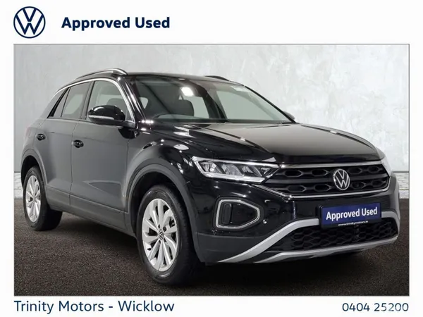Volkswagen T-Roc SUV, Petrol, 2026, Black