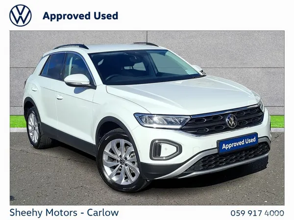 Volkswagen T-Roc SUV, Diesel, 2026, White