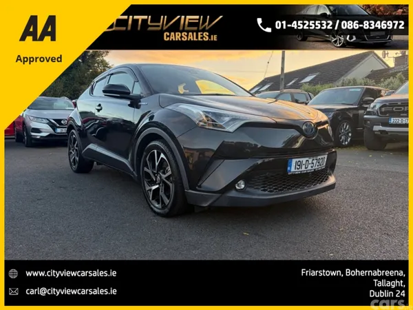 Toyota C-HR Hatchback, Petrol Hybrid, 2019, Black