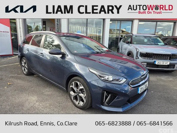 Kia Ceed Estate, Petrol Plug-in Hybrid, 2021, Blue