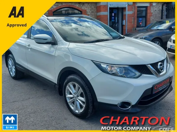 Nissan Qashqai MPV, Petrol, 2016, White