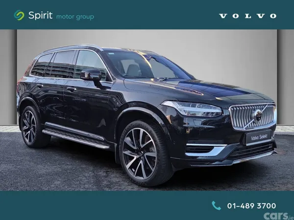 Volvo XC90 SUV, Petrol Plug-in Hybrid, 2022, Black