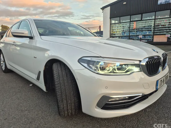 BMW 5-Series Saloon, Diesel, 2017, White
