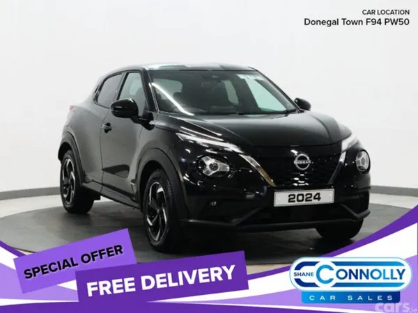 Nissan Juke SUV, Petrol Hybrid, 2024, Black