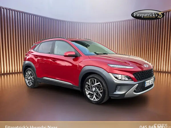 Hyundai KONA MPV, Petrol Hybrid, 2021, Red