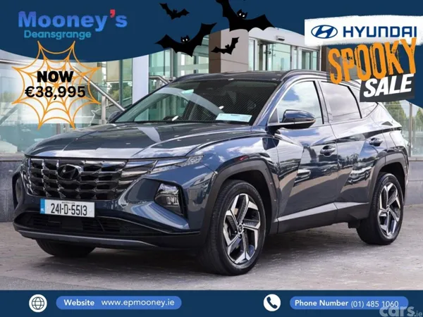 Hyundai Tucson SUV, Petrol Hybrid, 2024, Blue
