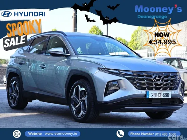 Hyundai Tucson SUV, Petrol Hybrid, 2023, Silver
