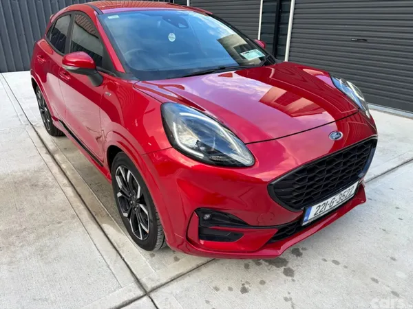 Ford Puma MPV, Petrol Hybrid, 2022, Red