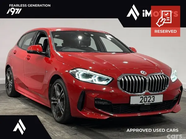 BMW 1-Series Hatchback, Diesel, 2023, Red