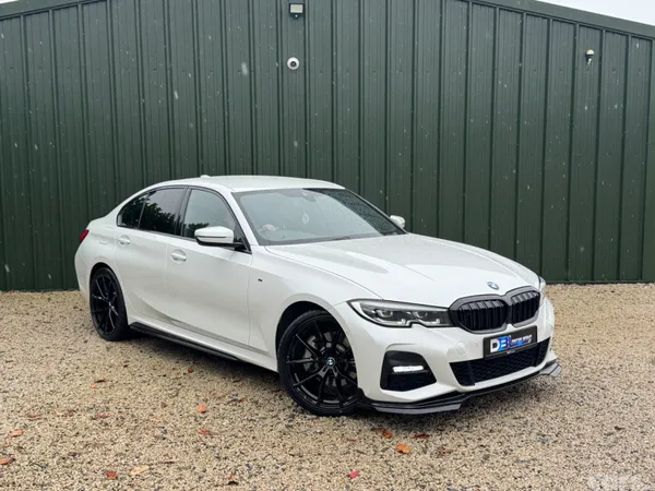 BMW 3-Series Saloon, Petrol Hybrid, 2021, White