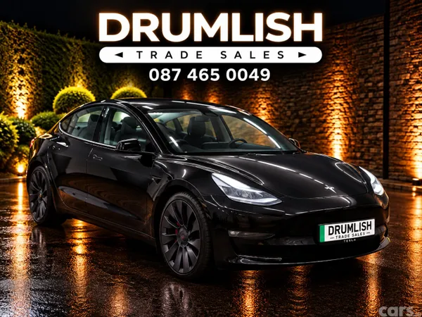 Tesla Model 3 Saloon, Electric, 2022, Black