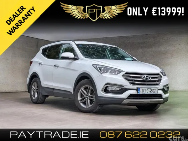 Hyundai Santa Fe SUV, Diesel, 2017, White