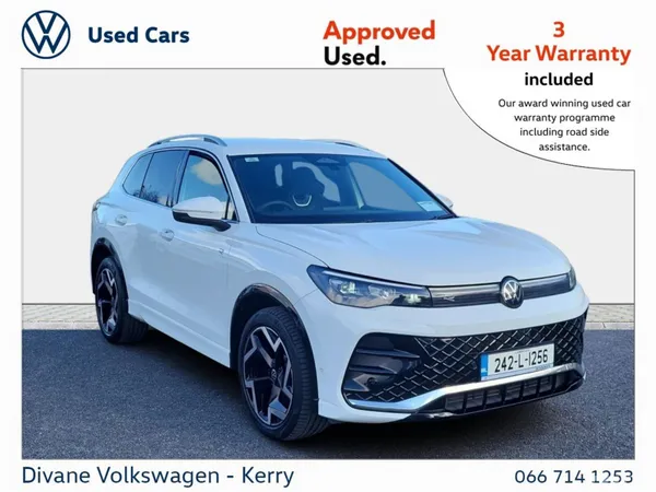 Volkswagen Tiguan SUV, Diesel, 2024, White