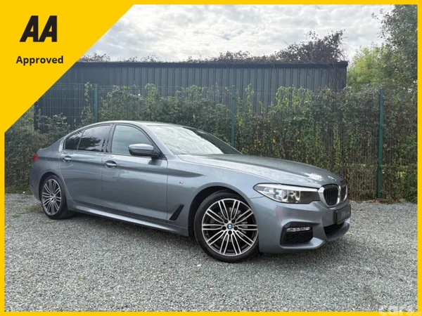 BMW 5-Series Saloon, Diesel, 2017, Blue
