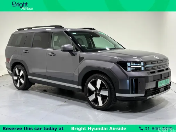 Hyundai Santa Fe SUV, Petrol Plug-in Hybrid, 2024, Grey