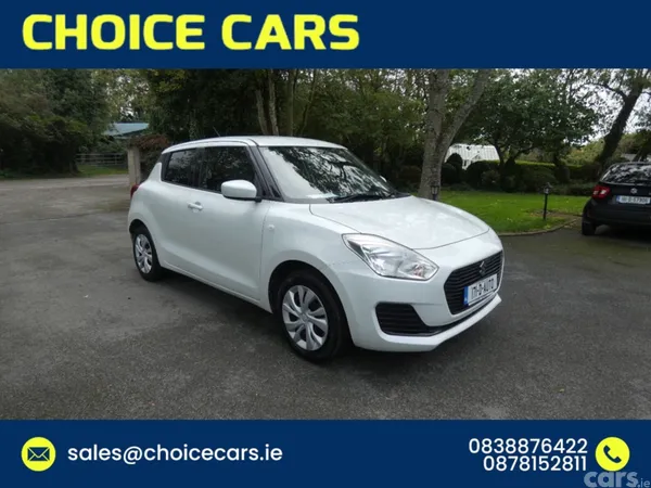 Suzuki Swift Hatchback, Petrol, 2017, White