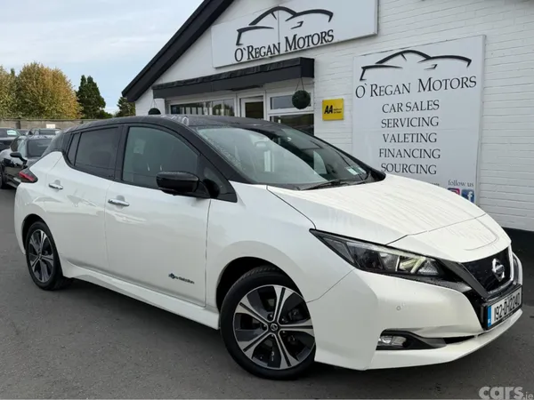 Nissan Leaf Hatchback, Electric, 2019, White