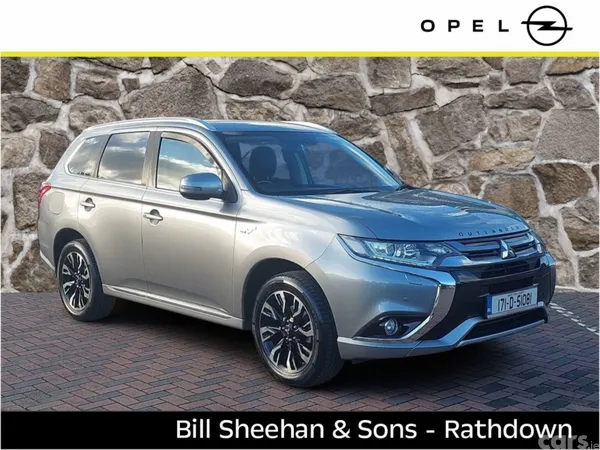 Mitsubishi Outlander SUV, Petrol Plug-in Hybrid, 2017, Grey