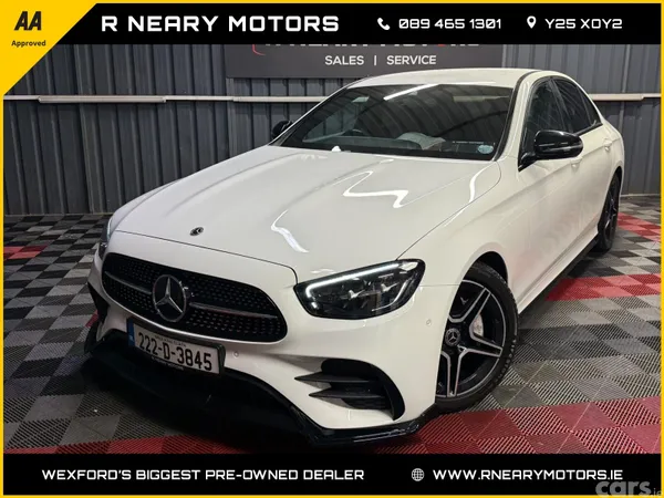 Mercedes-Benz E-Class Saloon, Diesel Hybrid, 2022, White