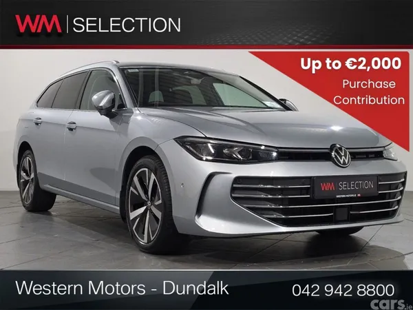 Volkswagen Passat Estate, Diesel, 2026, Grey