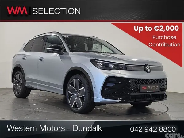 Volkswagen Tiguan SUV, Petrol Plug-in Hybrid, 2026, Grey
