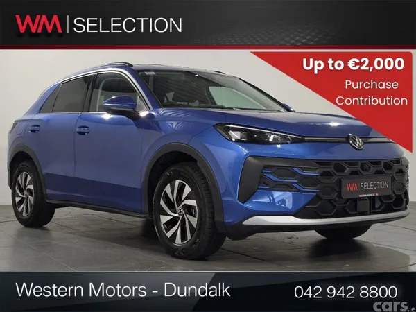 Volkswagen T-Roc Estate, Petrol, 2026, Blue