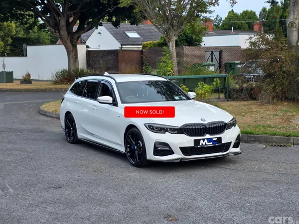 BMW 3-Series Estate, Petrol Plug-in Hybrid, 2021, White
