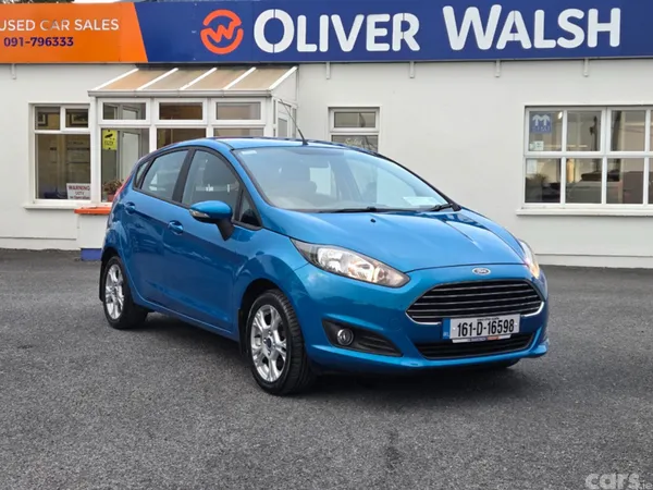 Ford Fiesta Hatchback, Petrol, 2016, Blue