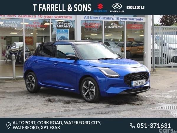 Suzuki Swift Hatchback, Petrol Hybrid, 2026, Blue